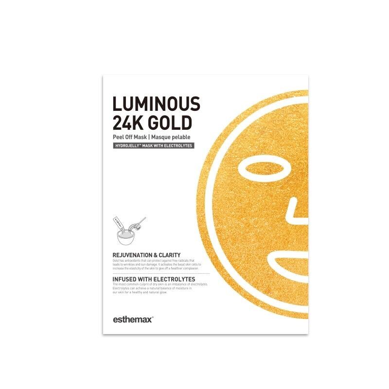 Luminous 24K Gold HydroJelly Mask